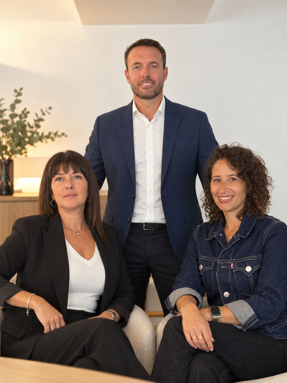 L'équipe de CYRVAL : Cyril Cabanel, Muriel Belin et Rebecca Garcia